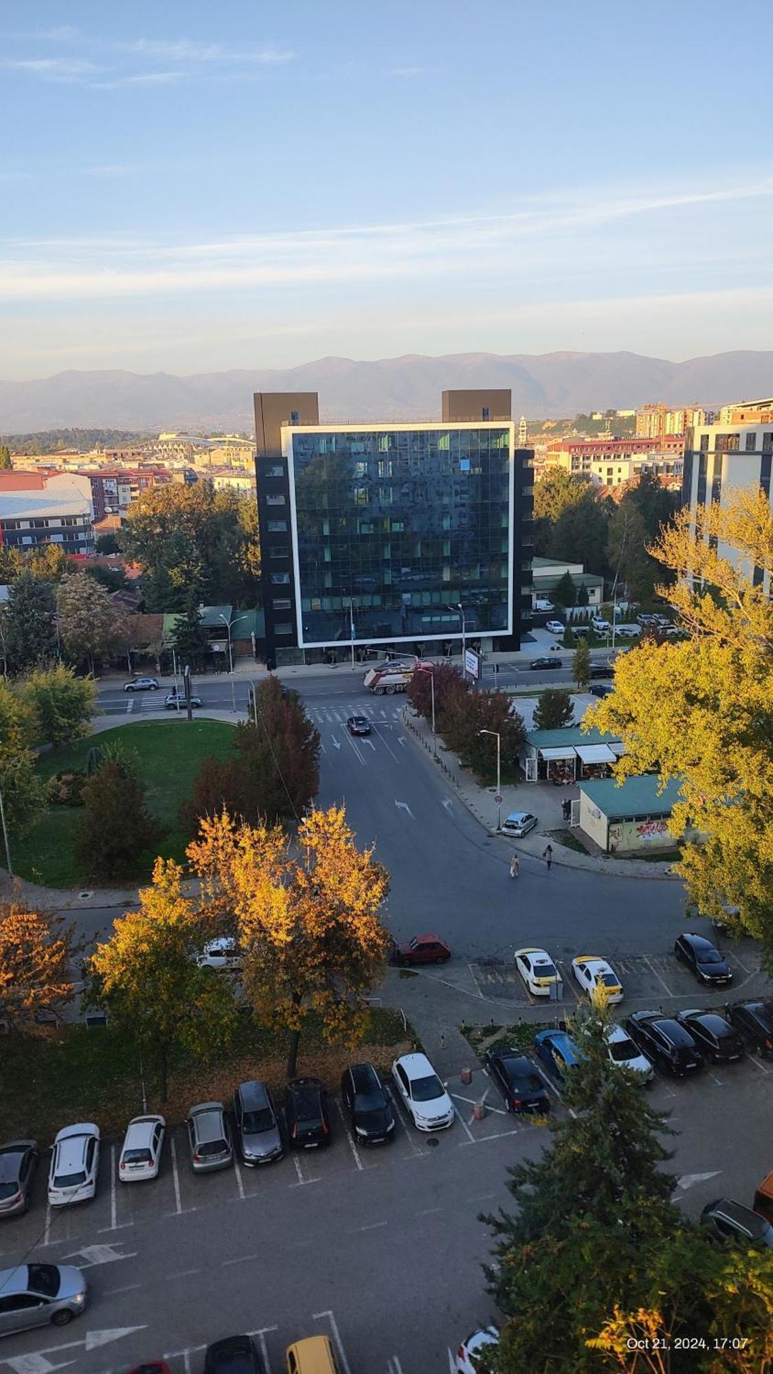 View Leilighet Skopje Eksteriør bilde