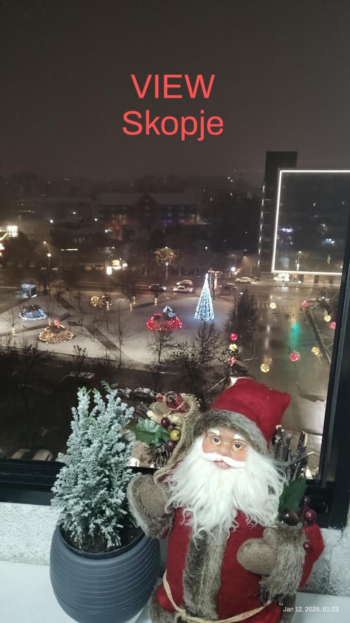 View Leilighet Skopje Eksteriør bilde