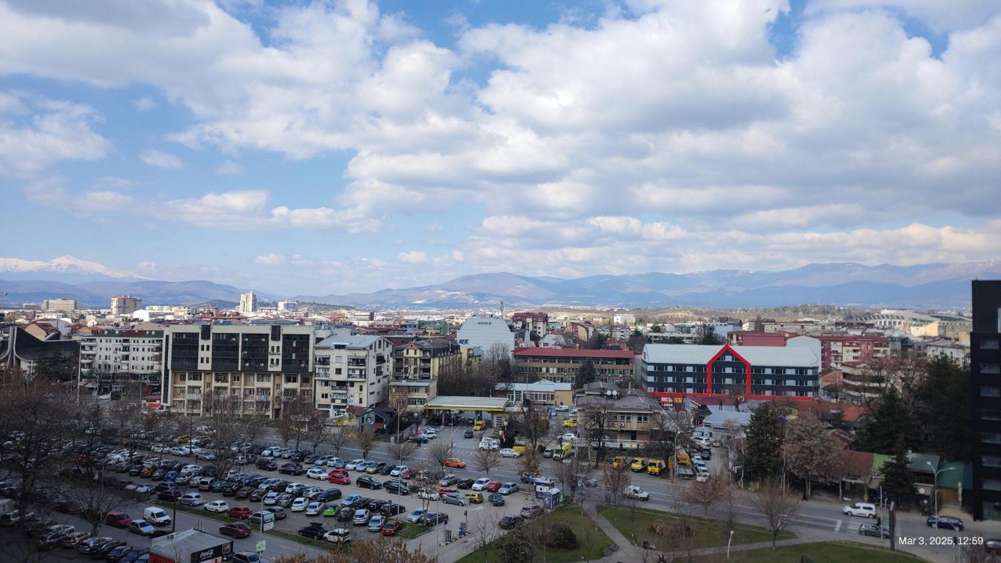 View Leilighet Skopje Eksteriør bilde